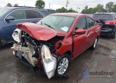 2018 Nissan Versa 1.6 Sv from USA, damaged, VIN 3N1CN7AP0JL843805